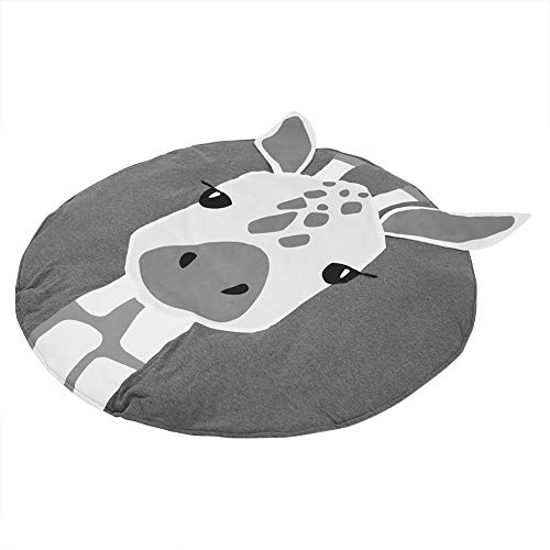 Fdit Manta de Rastreo para Bebés Alfombra Antideslizante de Algodón Jirafa Infantil Decoración de Habitación para Juegos