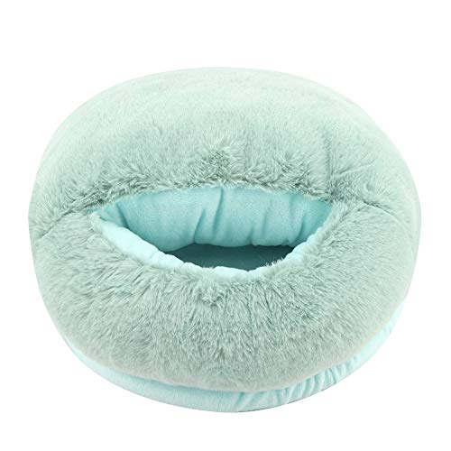 Fdit Socialme-EU Calentador de Pies Cojín Calentador Eléctrico USB para Invierno Oficina Calentadores Zapatillas Calmar Dolor Terapia de Calor 5V 50 ℃ -60 ℃(Azul Claro)