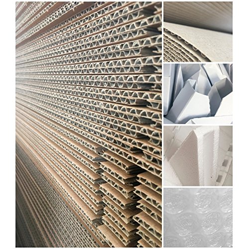 Feeby – Biombo – Biombo decoratiovos – Decoration Cuarto – Elementos Decorativos Salon – Biombo - a una Cara - de 5 Piezas - 180x150 cm - Mayuko Miura - Abstracción De Color Blanco Azul Verde