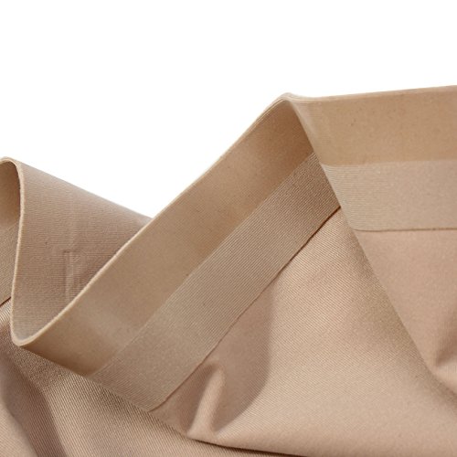 FeelinGirl Faja Patalón para Mujeres Braguita Reductora Modeladora Adelgazantes Shapewear de Cintura con Piernas Encaje Dobladillo Beige Cintura 72-78cm(M/Talla 38)