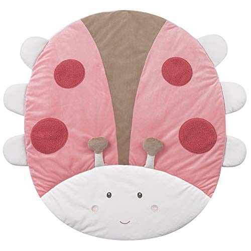 Fehn - Manta de actividades para bebé, redonda, 3D multicolor Käfer