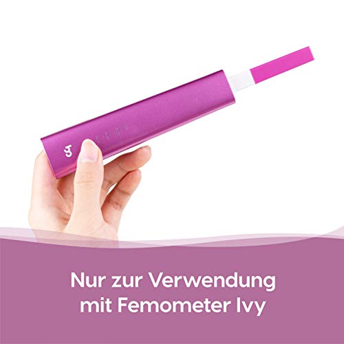 Femometer Prueba Avanzada de Ovulación (6 cuentas) – Recargas para Femometer Ivy – Kit Digital para Predecir la Ovulación, Sensibilidad Superior y Exactitud, 6 Pruebas