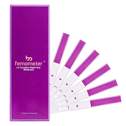 Femometer Prueba Avanzada de Ovulación (6 cuentas) – Recargas para Femometer Ivy – Kit Digital para Predecir la Ovulación, Sensibilidad Superior y Exactitud, 6 Pruebas