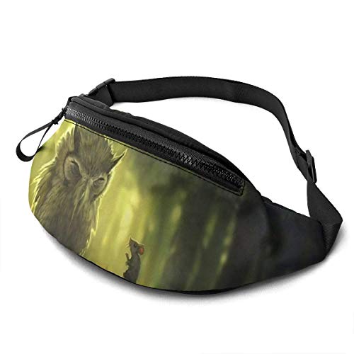 FengLiuAiShuaiGe Riñonera Fantasy Owl Riñonera Fashion Riñonera,