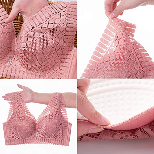 FEOYA Ropa Interior Femenina Sujetadores Deportivos Brasieres para Dama Sujetador Tallas Grandes Full Cup para Mujer