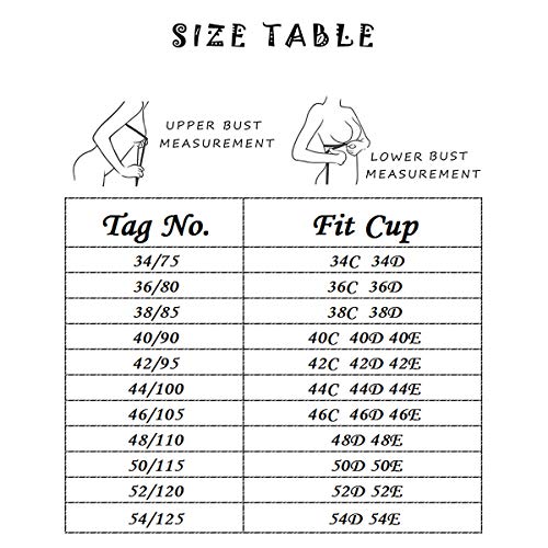 FEOYA - Sujetador Bandeau para Mujer sin Tirantes Tallas Grandes Push Up de Silicona Invisible Sostén Bra Top Transpirable Tela Suave