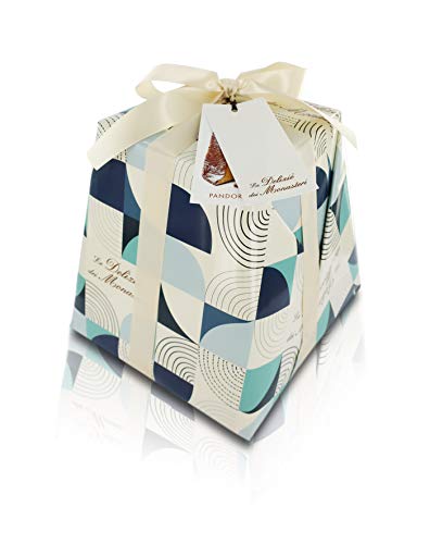 Ferrari & Arrighetti Pandoro clásico horneado en Milán, Receta Tradicional de Verona, 1 kg