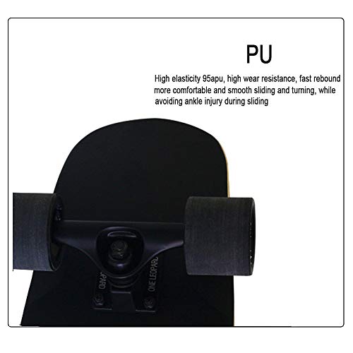 FGKING Monopatín para niños Adultos, Tabla monopatín, 27" Completo Principiante Pro Monopatín, Trucos de Madera de Arce patín Regalo para los niños Femeninos 5 hasta Años de Edad,6