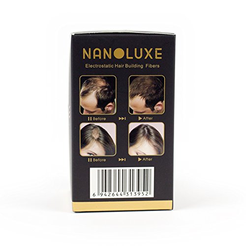 Fibras Capilares NanoLuxe Color Negro 25 gr