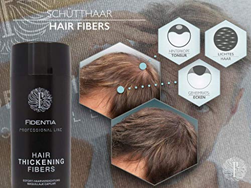 Fidentia Premium Scattered Hair - Compactación profesional para cabellos ligeros y finos