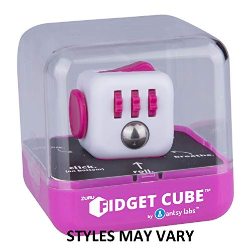 Fidget Cube original de la marca Zuru en varios colores , Modelos/colores Surtidos, 1 Unidad