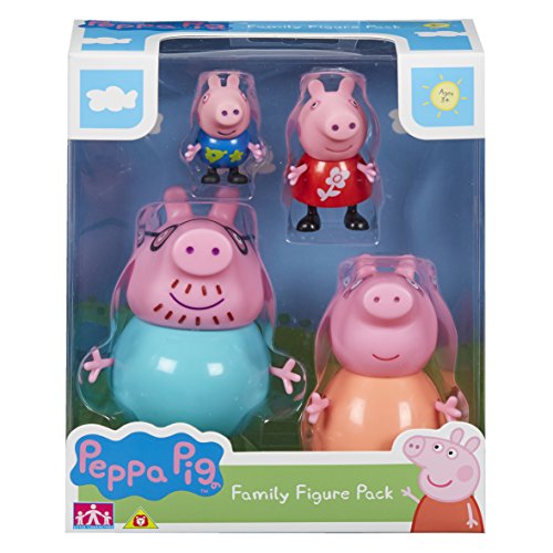 Figuras Familia Peppa Pig Pack 4.
