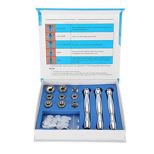 Filfeel 3 en 1 Diamond Rejuvenecimiento y blanqueamiento de la Piel.de la Piel Exfoliación Máquina de Belleza Espinilla y Dead Skin Remover Belleza Equipo de Cuidado de la Piel