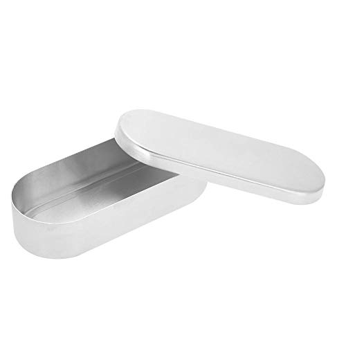 Filfeel Caja de desinfección de aleación de Aluminio Belleza uñas Caja de desinfección pequeña(13X5cm)
