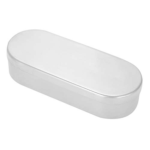Filfeel Caja de desinfección de aleación de Aluminio Belleza uñas Caja de desinfección pequeña(13X5cm)
