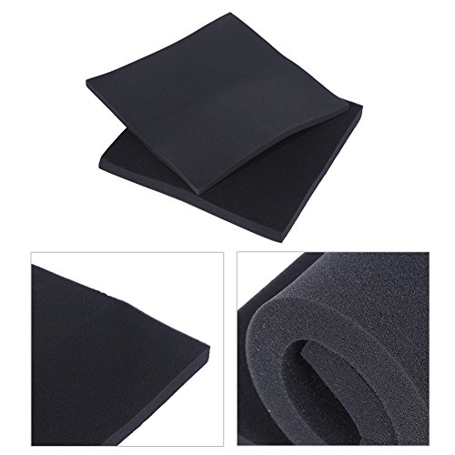 Filtro Bioquímico de Acuario Espuma de Filtro de Acuario Almohadilla de Esponja de Filtración para Acuario 50 x 50 x 4 Cm