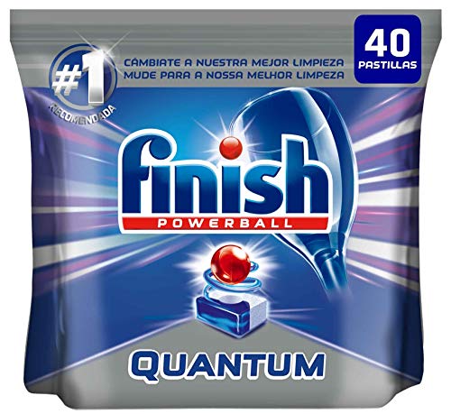 Finish Powerball Quantum, pastillas para el lavavajillas - 40 unidades