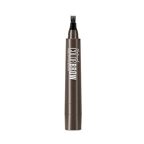 FinWell 4 Points Eyebrow Pen Waterproof Fork Tip Long Last Sweat-Proof Eyebrow Pencil Facial Makeup Tools