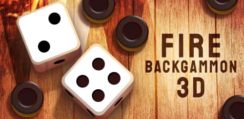 Fire Backgammon 3D - Strategy Board Game: backgammon es juego de mesa, entrenamiento de tu cerebro, estrategia logica y táctico, tirar dados magico, para todos que le gustan ajedrez y rompecabezas