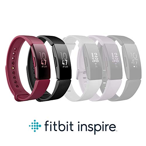 Fitbit Inspire, Pulsera de salud y actividad física, Vino