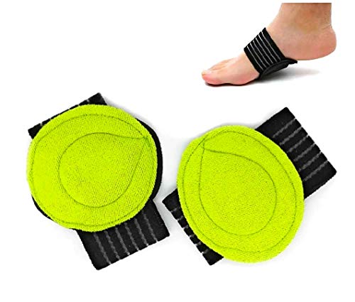 Fitbury 4Pcs Plantar Fasciitis Arch Soportes y libro electrónico gratuito, [2 pares] Pies planos y plantillas de fascitis plantar, Ayuda a los arcos caídos, Dolor de talón y Dolor de espalda