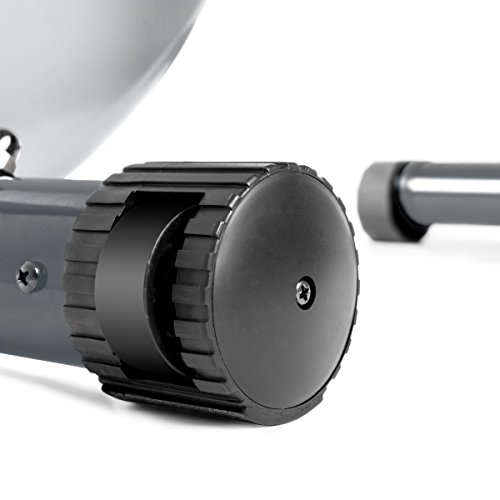 FITFIU Fitness Best 200 Bicicleta Estática Spinning Plegable sin resplado, con Freno magnético, Pulsómetro y Disco de inercia de 8 kg Regulable, Entrenamiento Cardio Fitness, Unisex Adulto, Gris