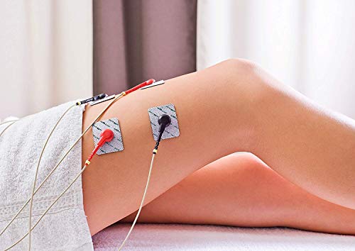 FITOP 20 Almohadillas Electrodos Para Compatible Con Compex Easysnap (5 Packs)
