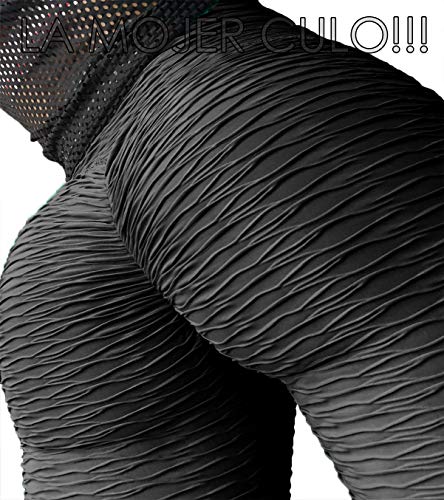 FITTOO Mallas Leggings Mujer Pantalones Deportivos oga Alta Cintura Elásticos Transpirables Negro M