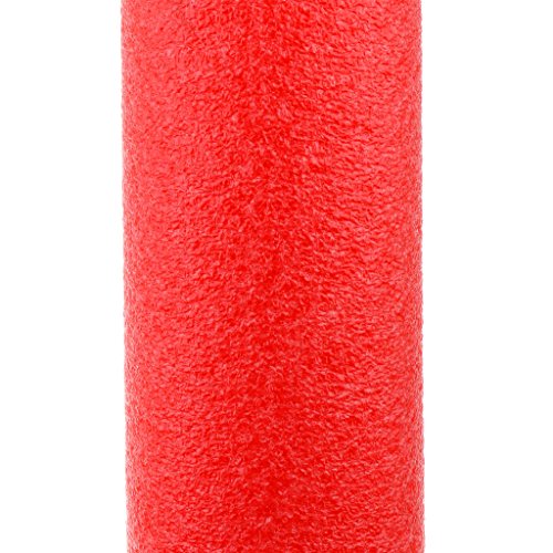 FLAMEER Accesorio de Natación Fideo de Piscina Auxiliar de Aprender a Nadar para Niños Multifuncionales Fideos Flotador para Juegos - Rojo