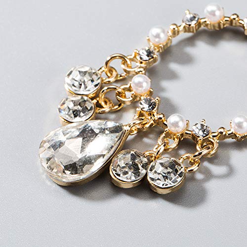 Flecos de perlas Pendientes de mujer Plata de ley 925 5A cubic zircona propiedades características Pendientes Regalo Antiafilaxia