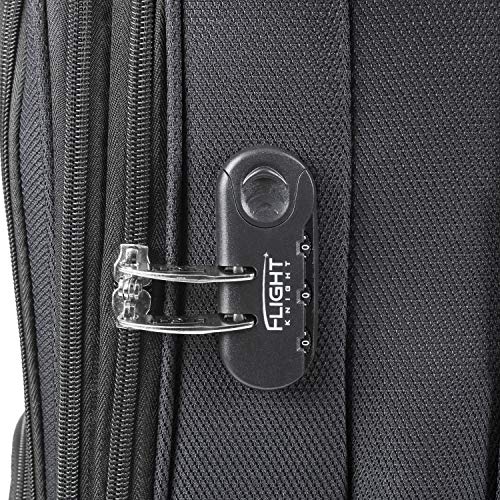 Flight Knight 300D 3 Tamanos Maleta Ligera Compatible con Vueiling, Volotea, RyanAir, Easyjet, Air Nostrum Entre Muchas Otras! Maleta De Mano 50x40x20 cm Maletas De Viaje Grandes 4 Ruedas