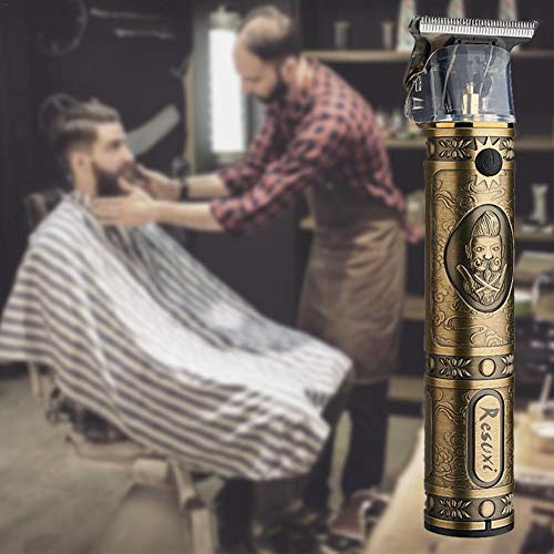 fllyingu Professional Men's Hair Clippers,Cortapelos Profesional Hombre Recortadora Barba Cortador Pelo para Hombres Kit de Cortador de peluquería para niños y bebés