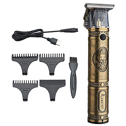 fllyingu Professional Men's Hair Clippers,Cortapelos Profesional Hombre Recortadora Barba Cortador Pelo para Hombres Kit de Cortador de peluquería para niños y bebés