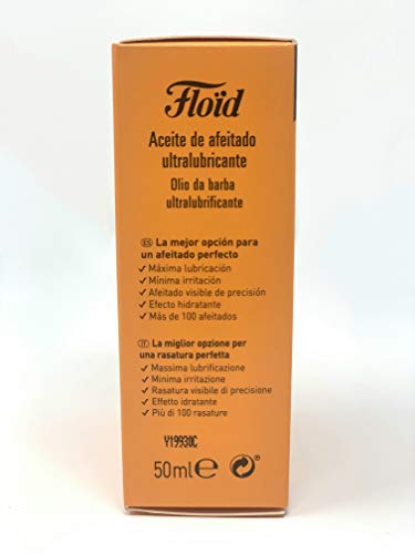 FLOID 7209097000 - Aceites afeitado, 50 ml, Negro