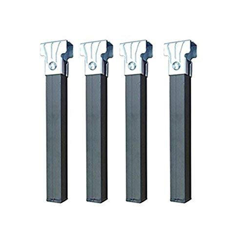 Flores Cortés 39001 - Juego patas somier,  4 unidades,  250 x 30 x 30 mm