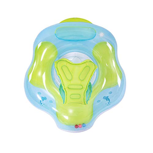 Flotador de Natación para Bebés con Asiento Anillo,Bebé Recién Nacido Aprende a Nadar Entrenador Inflable Flotador Ajustable para Piscinas para Bebés,Anillo de Natación para Bebés (5-18 Meses,S)