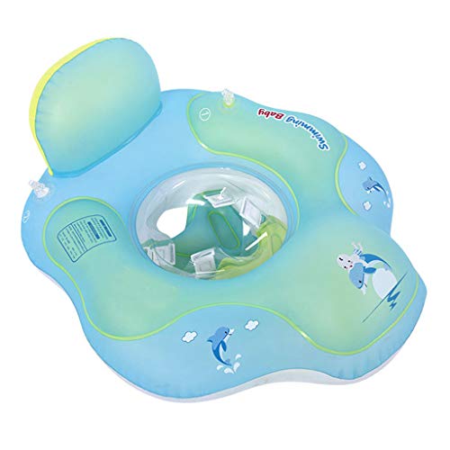 Flotador de Natación para Bebés con Asiento Anillo,Bebé Recién Nacido Aprende a Nadar Entrenador Inflable Flotador Ajustable para Piscinas para Bebés,Anillo de Natación para Bebés (5-18 Meses,S)