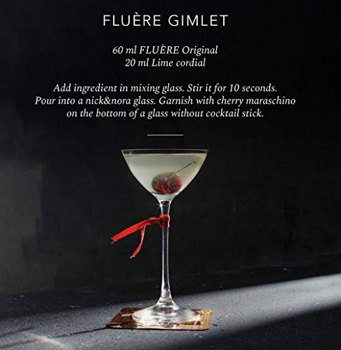 FLUÈRE - Alternativa de Gin Libre de Alcohol, Destilado Floral sin Alcohol, 700 ml