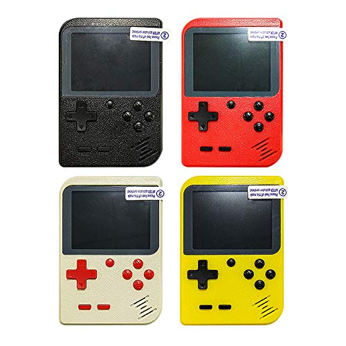 Flybiz Consola de Juegos Portátil, 3 Pulgadas Consola de Juegos portátil Pantalla HD Consola de Juegos Retro con 400 Juegos, Soporte conectar TV, Regalo de Cumpleaños para los Niños Padres ,Rojo