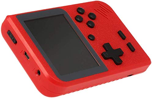 Flybiz Consola de Juegos Portátil, 3 Pulgadas Consola de Juegos portátil Pantalla HD Consola de Juegos Retro con 400 Juegos, Soporte conectar TV, Regalo de Cumpleaños para los Niños Padres ,Rojo