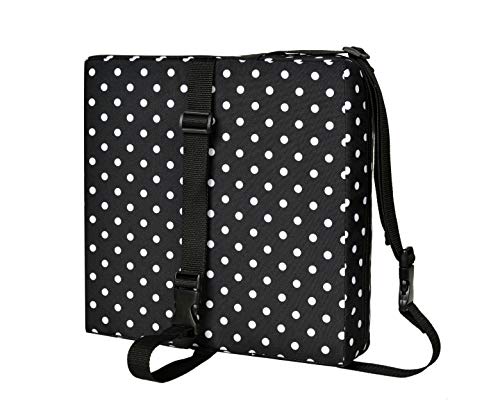 FlyIdeas Cojin Elevador para Niños | Cojines Sillas Infantiles | Asiento con Funda Impermeable Extraíble y Lavable | 2 Correas y Hebillas Extra Fuertes Ajustables | 9 cm Espesor | Made in UE