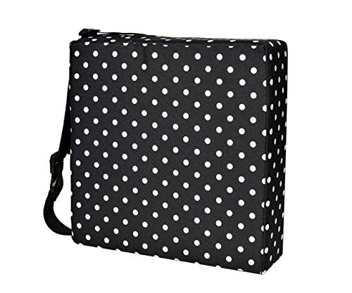 FlyIdeas Cojin Elevador para Niños | Cojines Sillas Infantiles | Asiento con Funda Impermeable Extraíble y Lavable | 2 Correas y Hebillas Extra Fuertes Ajustables | 9 cm Espesor | Made in UE