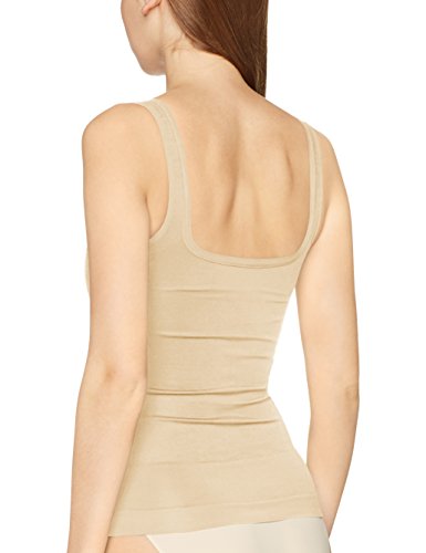 FM London Under Bust Control Vest, Camiseta moldeadora Mujer, Beige (Nude), Xl (Talla fabricante: 46/48)