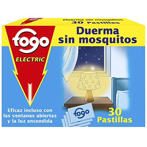FOGO insecticida eléctrico antimosquitos recambio caja 30 pastillas