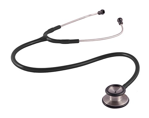 Fonendoscopio de Doble Campana + Grabado Personalizado (Varios colores) (Negro)