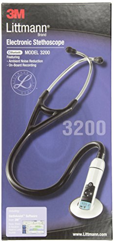 Fonendoscopio electrónico 3M™ Littmann® Modelo 3200NB, Azul Marino