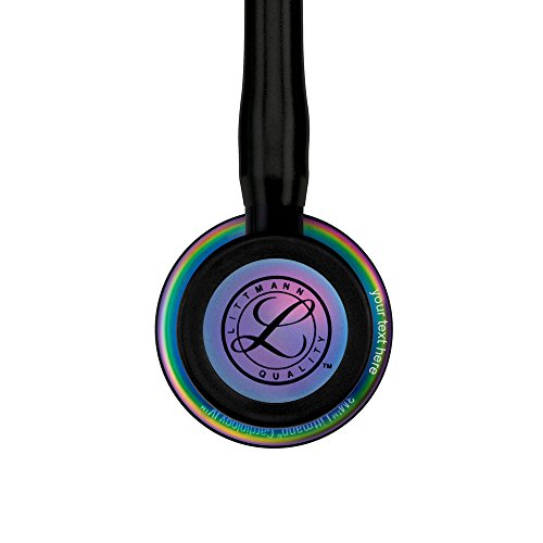 Fonendoscopio Littmann Cardiology IV con Grabado Incluido (Varios colores) (Negro/Rainbow Edition)