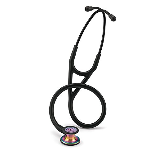 Fonendoscopio Littmann Cardiology IV con Grabado Incluido (Varios colores) (Negro/Rainbow Edition)