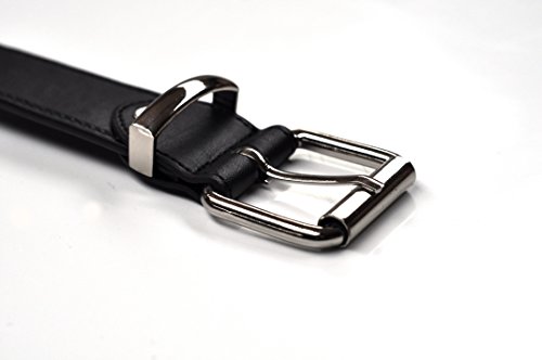 foolsGold 3 hileras con clavos cónicos Correa en negro - Medio - 32'' - 36" (81cm - 91cm)