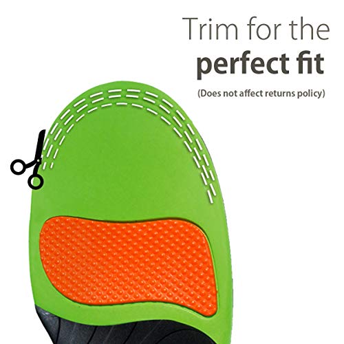 FOOTACTIVE SPORT – Plantillas Deportivas de Alto Impacto, de Longitud Completa Con Soporte Avanzado Ortopédico de Arco. Comodidad y Absorción de Impactos para la Prevención de Lesiones M (42/43 EU)